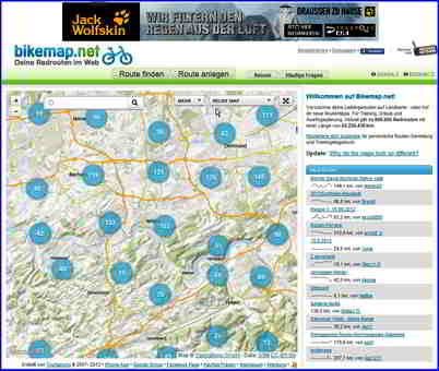 01 bikemap_startseite