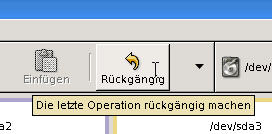 gparted r&uuml;ckg&auml;ngig