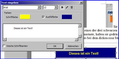textfarbe