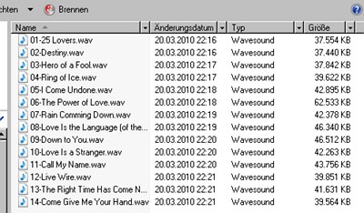 cdexgeriptedateien