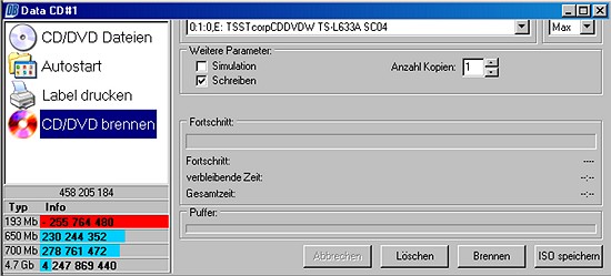 brennvorbereitung
