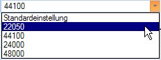 formatfaktsamplerate