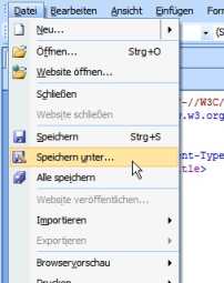 dateispeichern