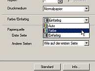 druckertreiereinstel
