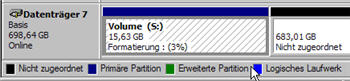 FORMATIERFORTSCHRITT