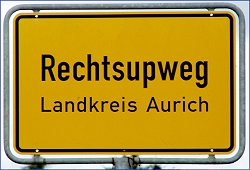 ortsschild rechtsupweg