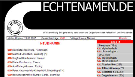 echtenamen