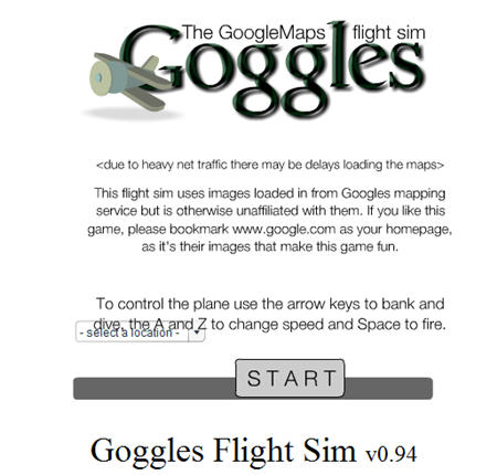 googleflugsimulator