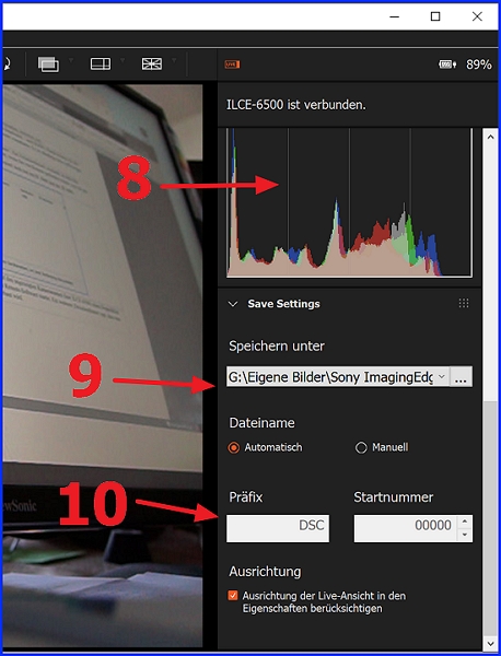 24e SonyRemote Remotefenster 2