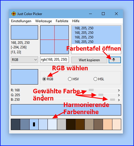 08 Farben jcp Farbenharmonie