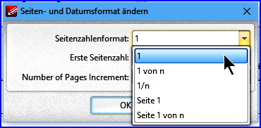 27e pdfxchange paginierung seitenformat seitenzahlenaussehen