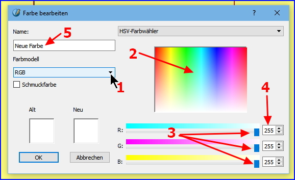 023h scribus bearbeiten farben neu waehlen