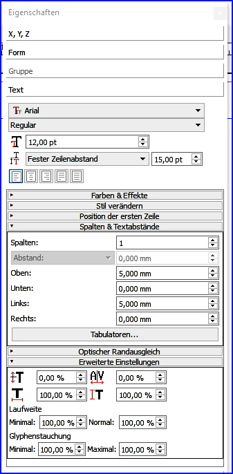 029 scribus texteigenschaften