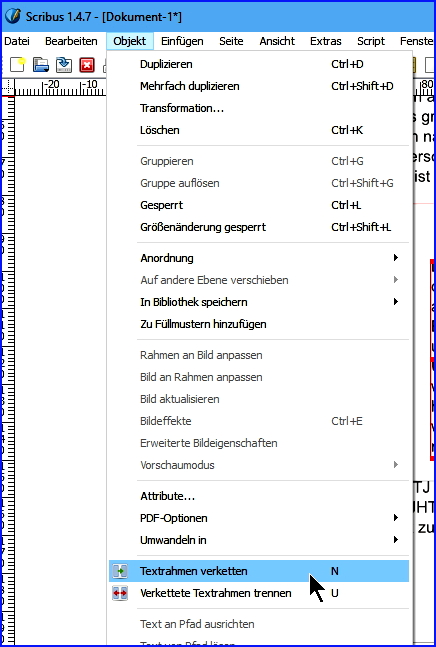 031 scribus textrahmen verketten