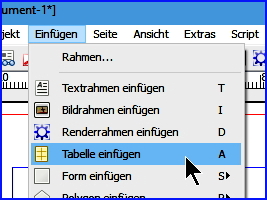 060 scribus tabelle erstellen