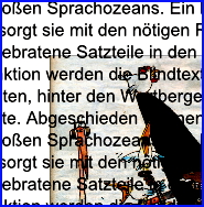 069 scribus ebenen text über bild