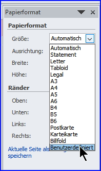 002d One Note formateinstellung