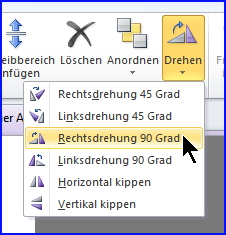 011 onenoteobjekt drehen