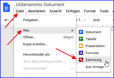 61 google docs zeichnung