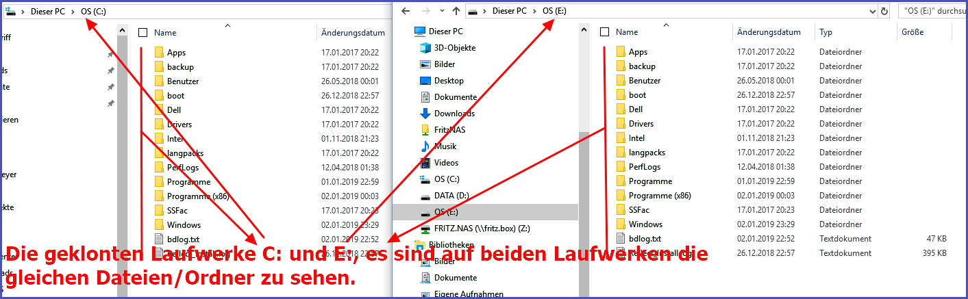 30 paragon klonen fertig datenvergleich